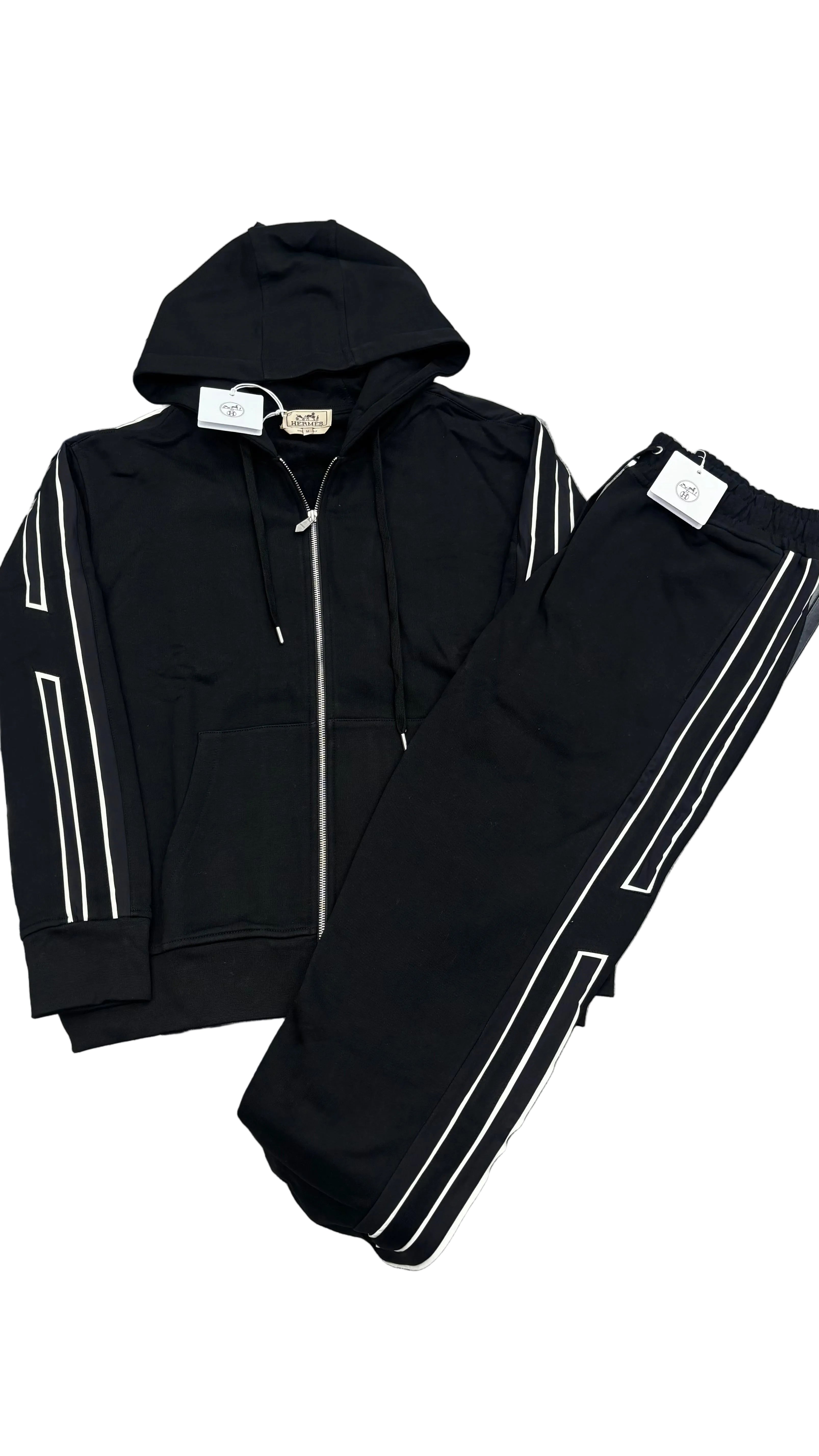 Hermes Runner Tracksuit black